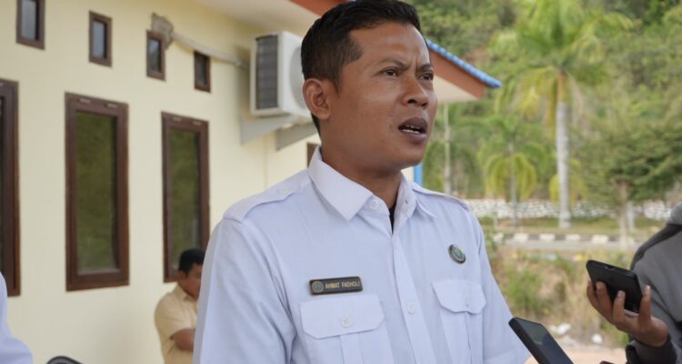 Humas BNN Provinsi Kaltim Ahmat Fadholi saat berkunjung ke Kabupaten Kutai Timur (dok: ek)