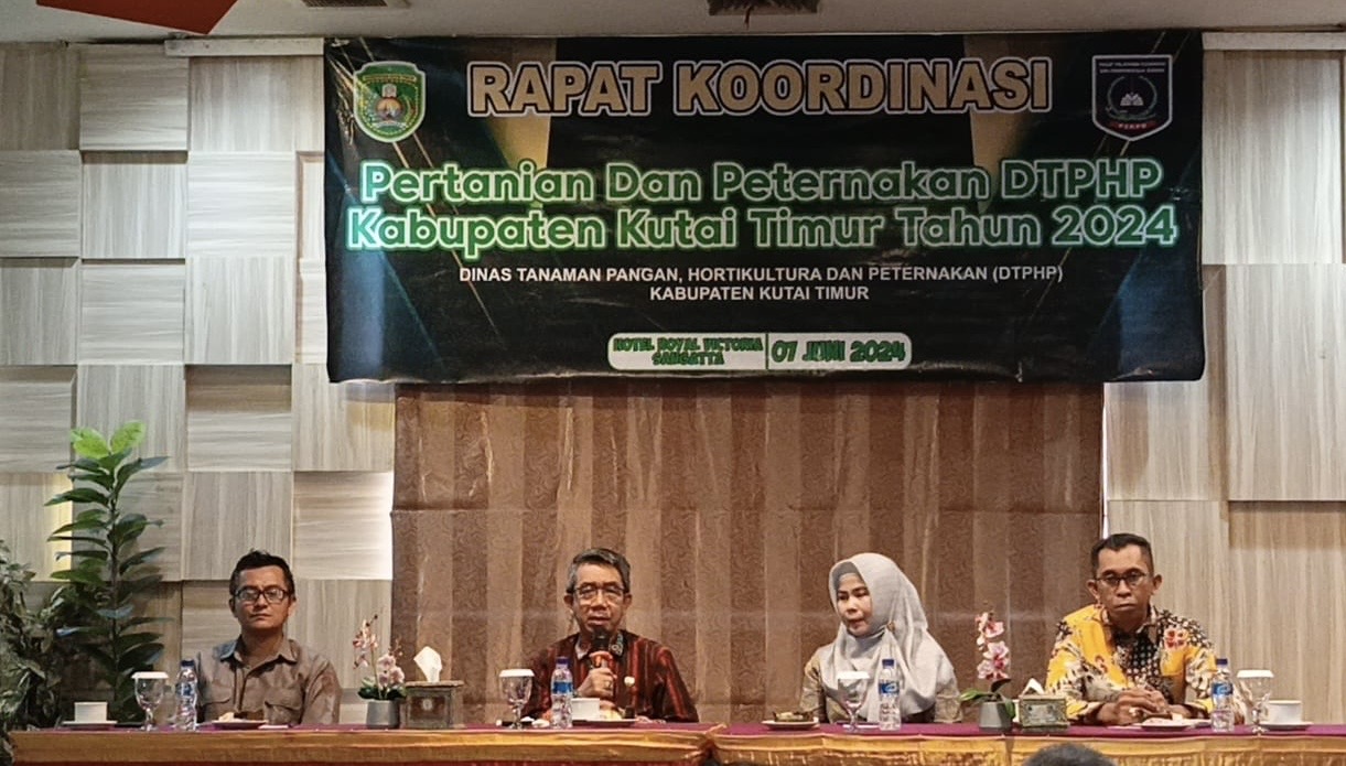Bupati Kutim Ardiansyah Sulaiman hadiri rakor DTPHP (dok: ek)