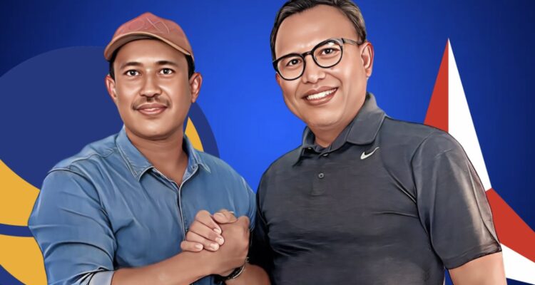 Ilustrasi Ketua DPD NasDem Kutim Arfan dan Ketua DPC Demokrat Kutim Ordiansyah (dok: kolase/indeksmedia)